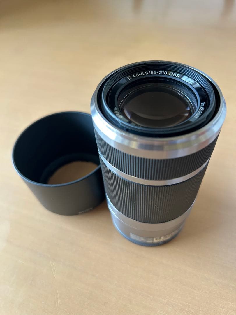 【ほぼ新品】SONY 望遠ズームレンズ E55-210mm F4.5-6.3