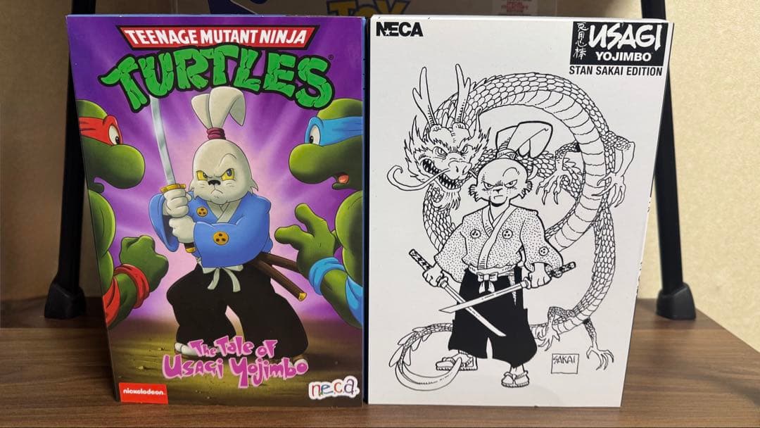 【新品】TMNT NECAネカ ウサギ用心棒　タートルズ（限定版）2体セット ネカ ミュータント・タートルズ うさぎ用心棒 | ひろくんと遊ぼう