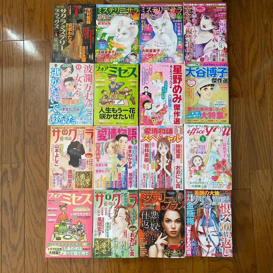 女性漫画 レディースコミック 読み切り漫画 16冊セット - メルカリ