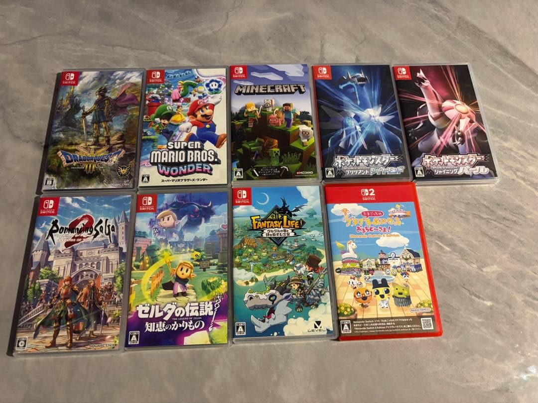 Switchソフトまとめ売り（人気商品多数） Switchソフト7本まとめ売り Switch ソフト 7本 Amazon.co.jp