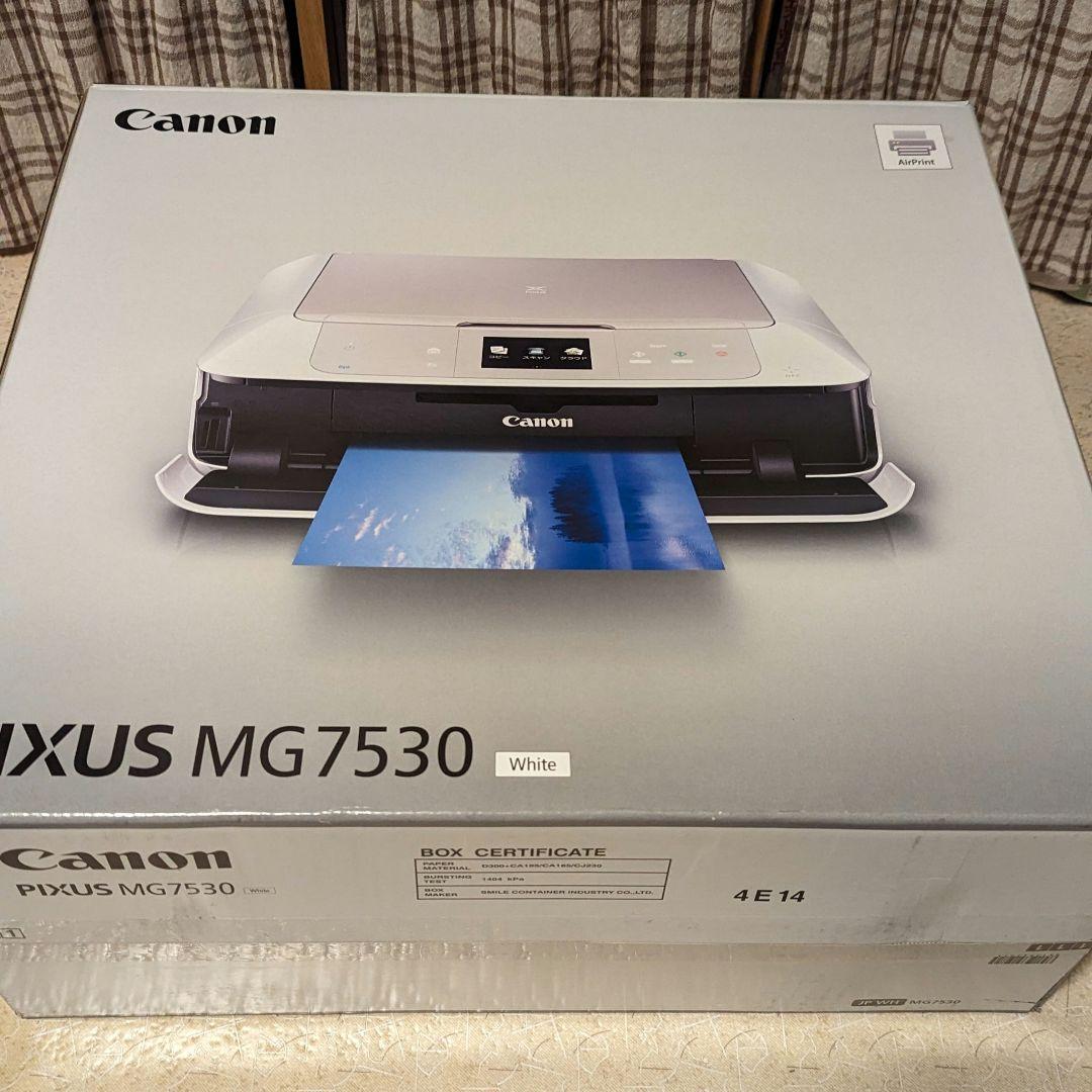 インクジェット プリンター ホワイト｜PIXUS Canon MG7530 - メルカリ