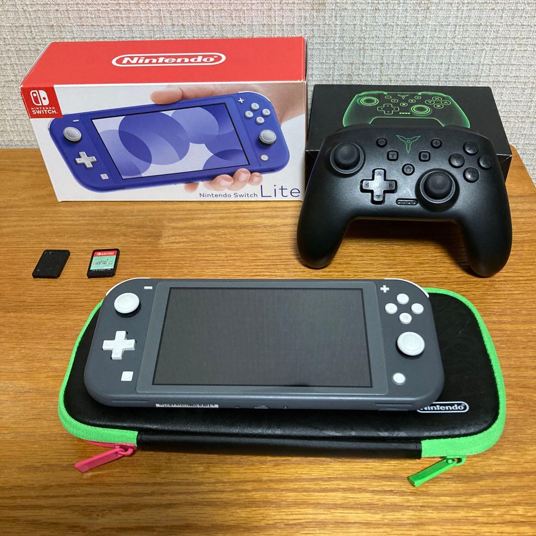 Nintendo Switch Lite グレー 本体と付属品 任天堂 Nintendo Nintendo Switch Lite グレー [ゲーム機本体] HDH-S