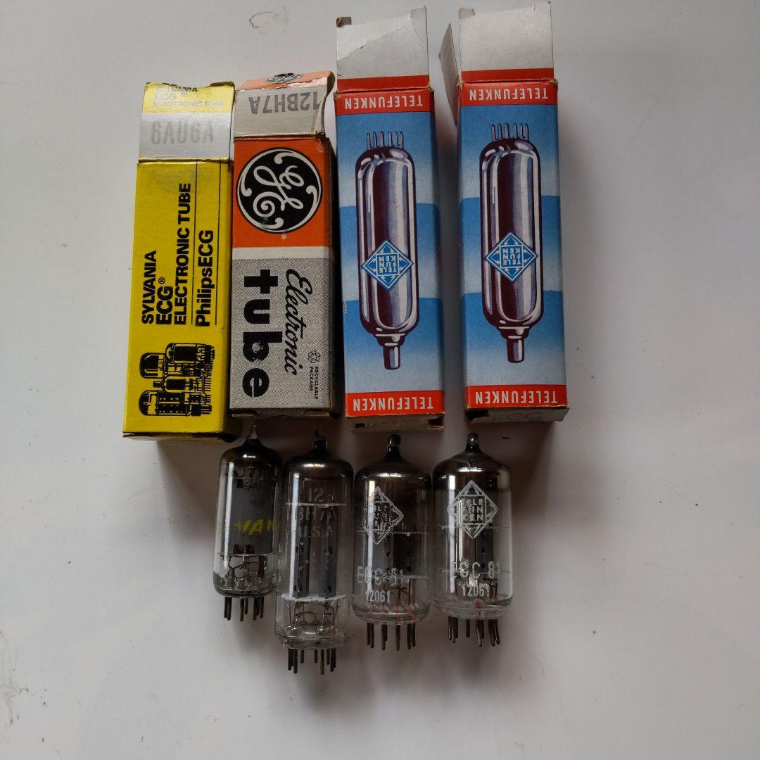 ヴィンテージ真空管3種4本