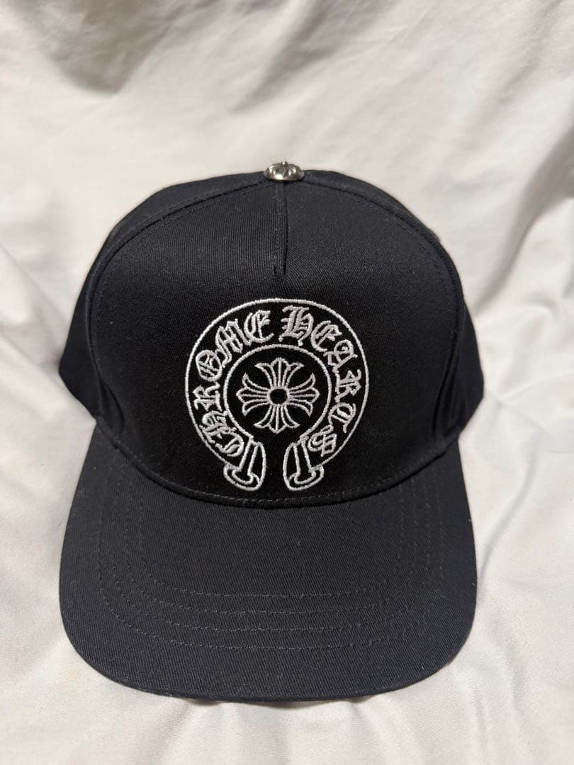 Chrome Hearts 黒 キャップ CHROME HEARTS（クロムハーツ） 【中古】 ベースボールキャップ