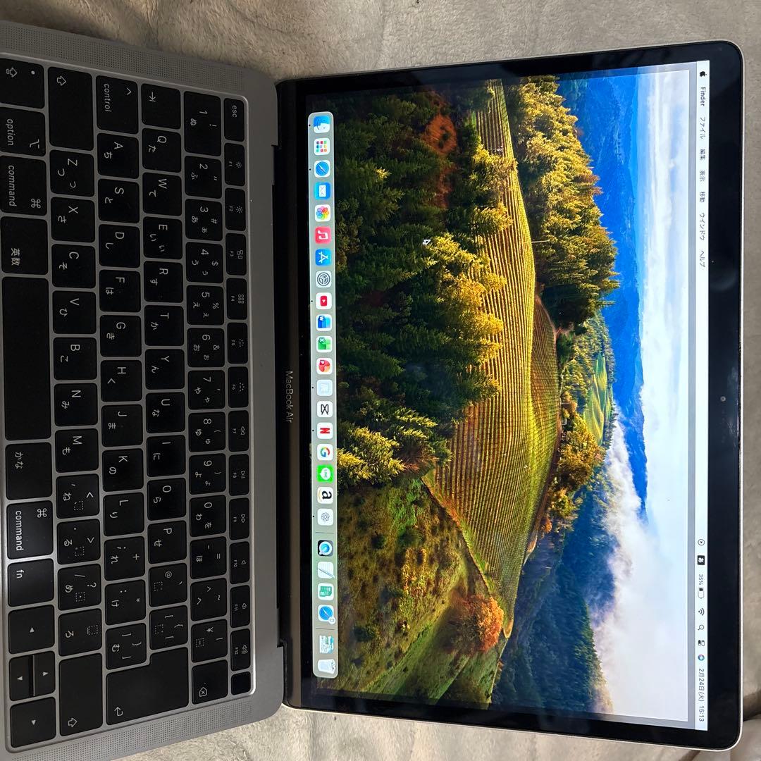 MacBookAir2018モデル128GBシルバー 充電器箱付 - メルカリ