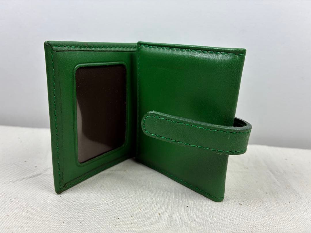 Old coach green Three-sided photo case