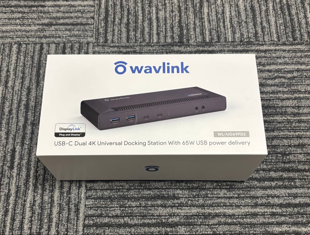 その他 Wavlink 4K Docking Station WL-UG69PD2 Wavlink WL-UG69PD2 Pro USB-C Dual 4K 13-in-1 Universal Docking