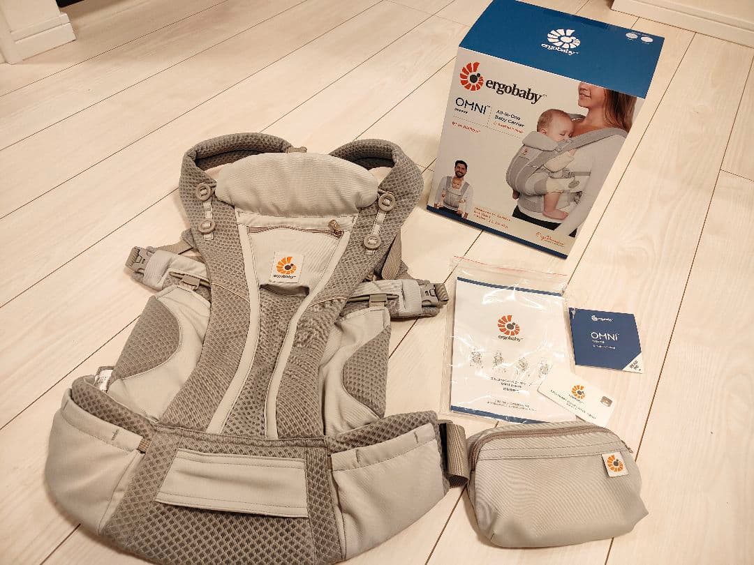 エルゴベビー OMNI Breeze 抱っこ紐 ライトグレー エルゴベビー OMNI Breeze (オムニブリーズ) | エルゴベビー