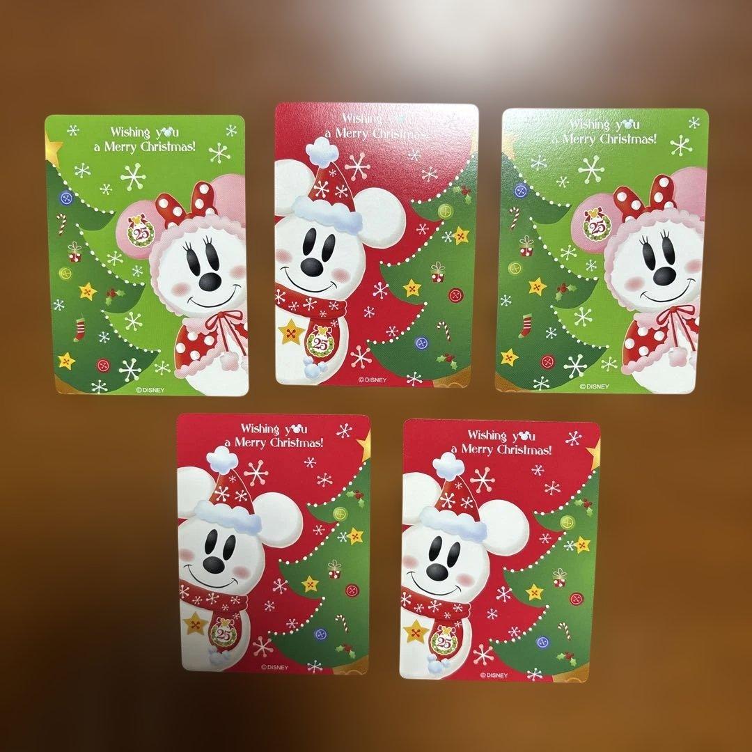 ディズニーシー2008年クリスマスキャラクターカードセット - メルカリ
