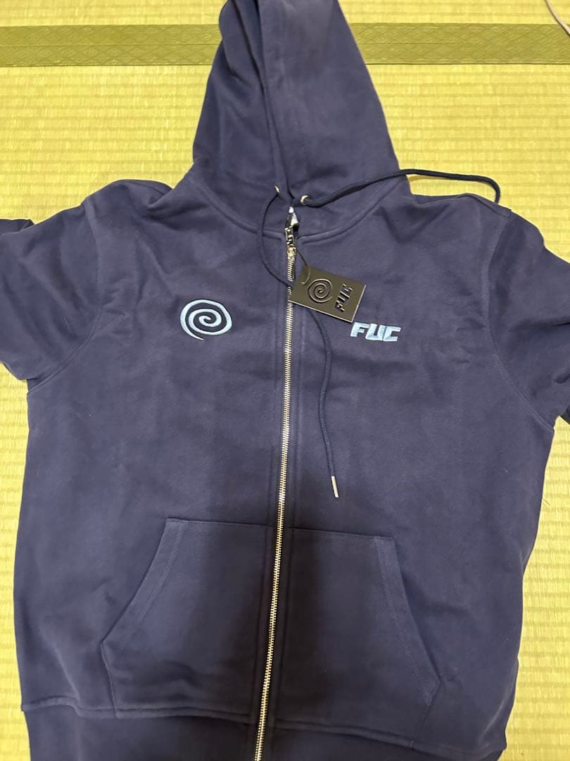 SOL soonerorlater × FUC ジップパーカー M ネイビー - メルカリ