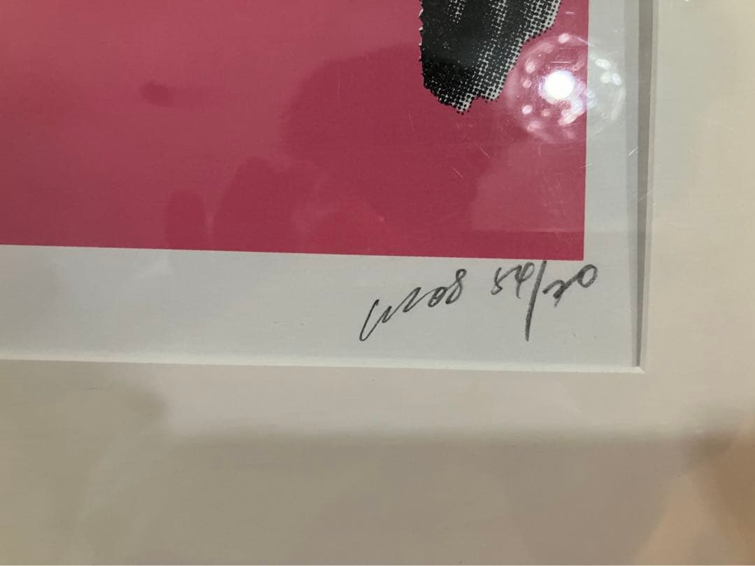 WRONGWROKS ケイトモス　Untitled Kate -pink