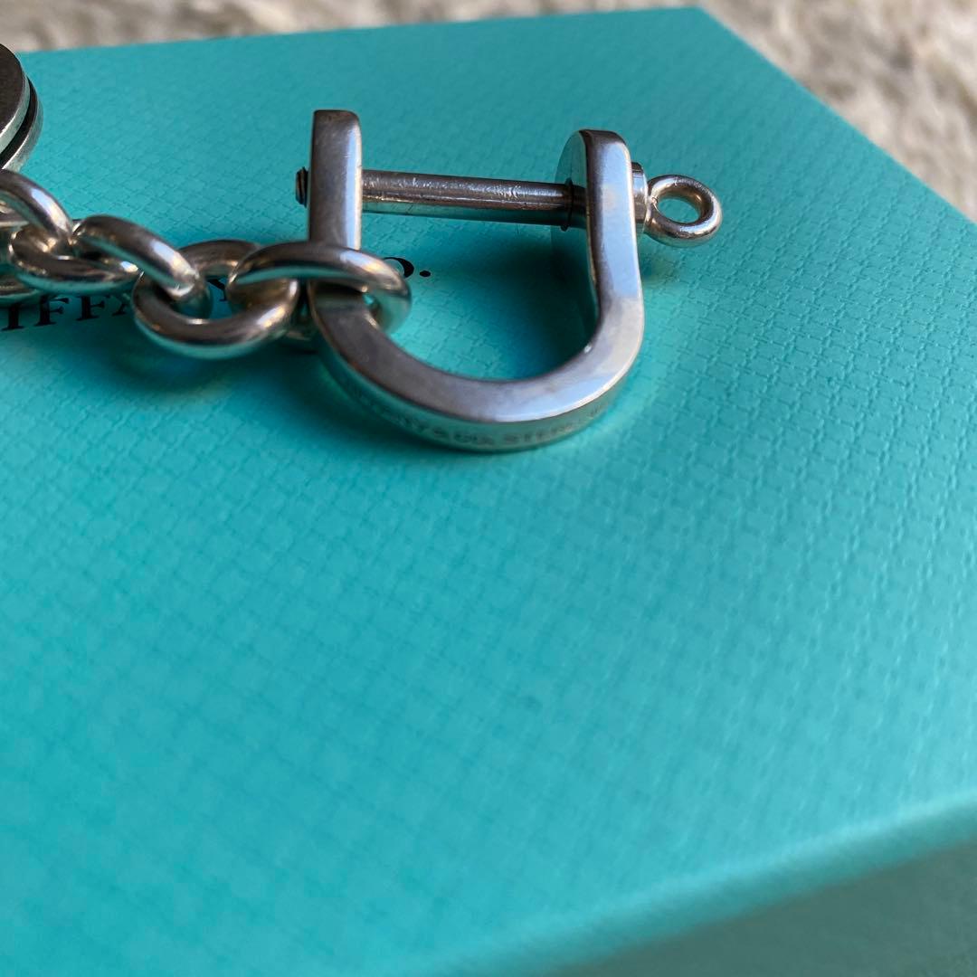 ティファニー Silver 925 シャックル キーホルダー リング 2個セット