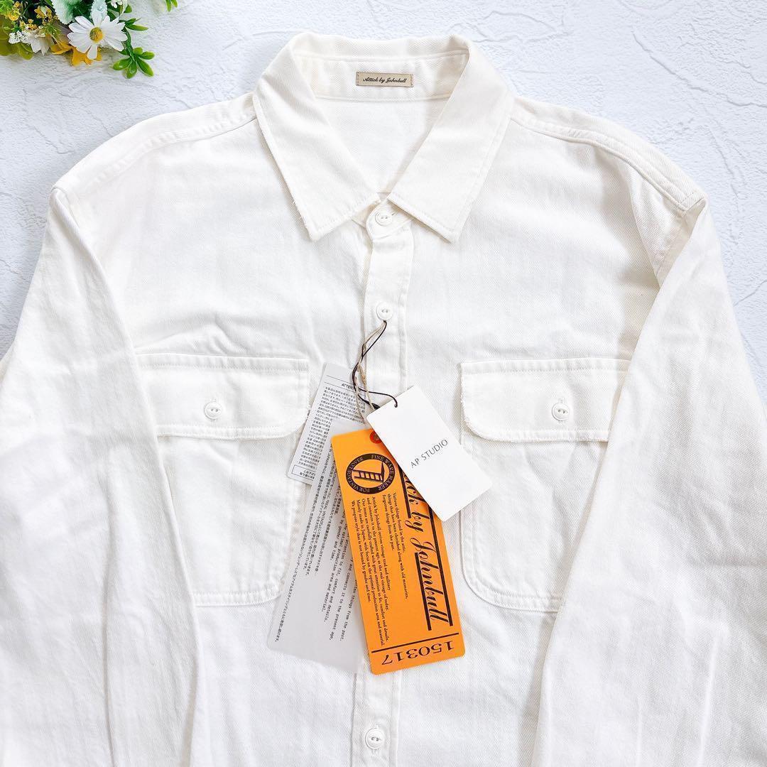 《新品》AP STUDIO Attick by Johnbull ワークシャツ