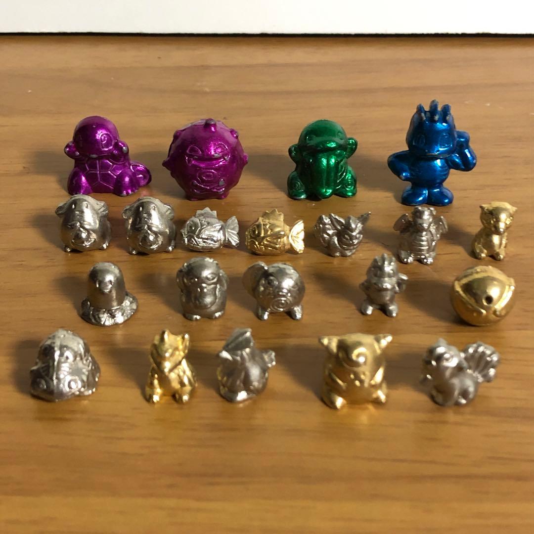 90年代】ポケモン メタルフィギュア 4個とミニ17個 まとめ売り - メルカリ