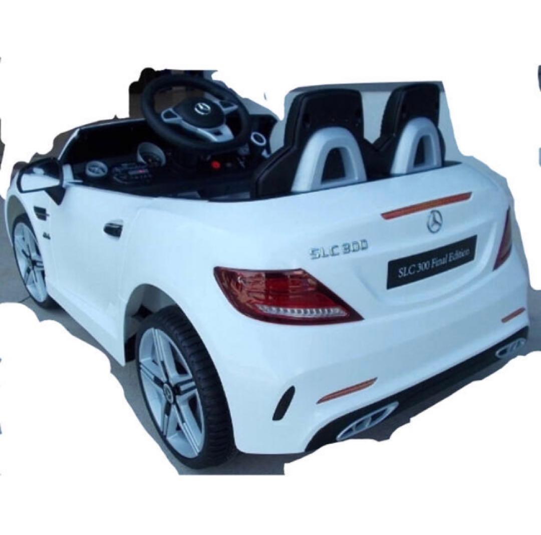 乗用ラジコン ベンツ SLC 白 完成車 乗用ラジコン ベンツ SLC 白 完成