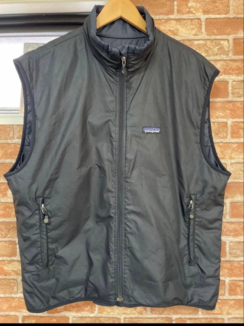00s patagonia パフボールベスト　ブラック 00s patagonia パフボールベスト ブラック - メルカリ