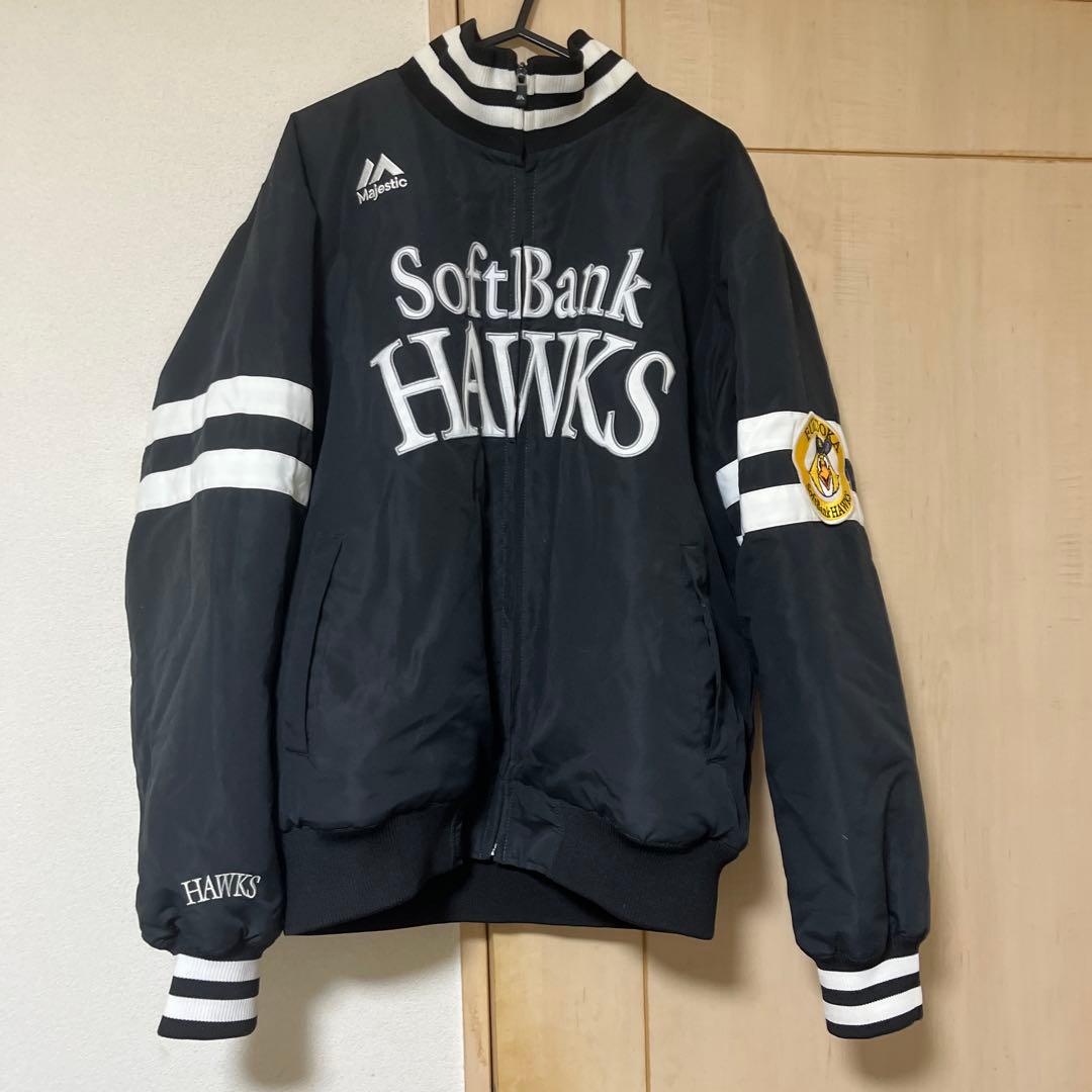 Majestic 福岡ソフトバンクホークス ジャンパー L - メルカリ