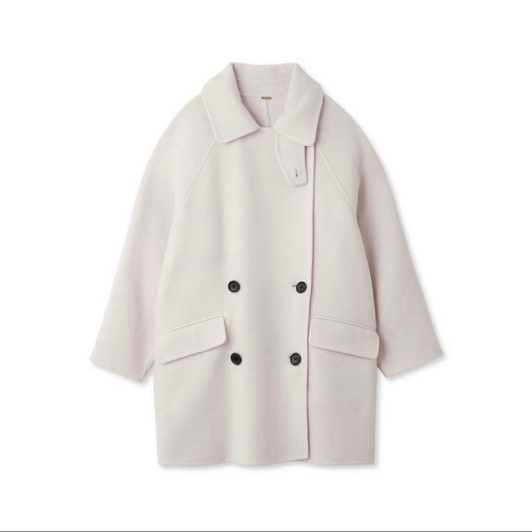 ミラオーウェン 衿ストラップハーフ丈リバーPコート コート - メルカリ