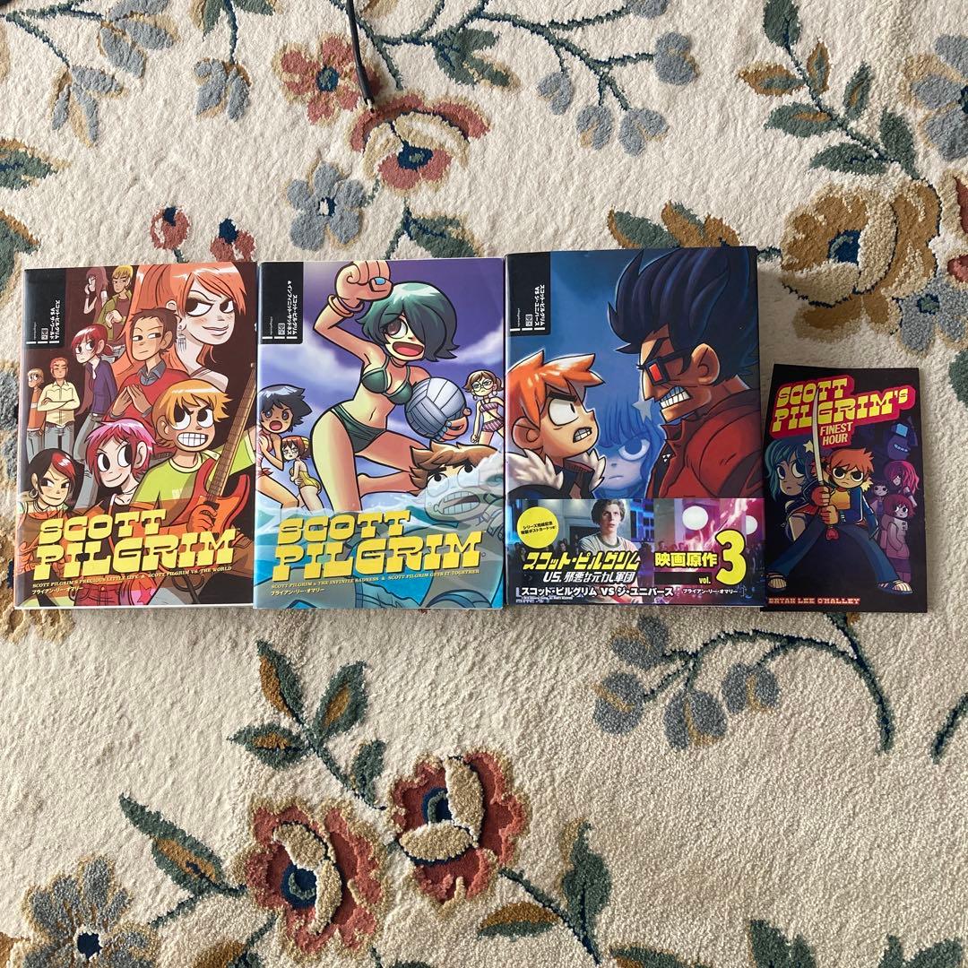 Scott Pilgrim 全巻セット ポストカード付き　スコットピルグリム スコット・ピルグリム 全3冊揃(ブライアン・リー・オマリー 著 ; 石川