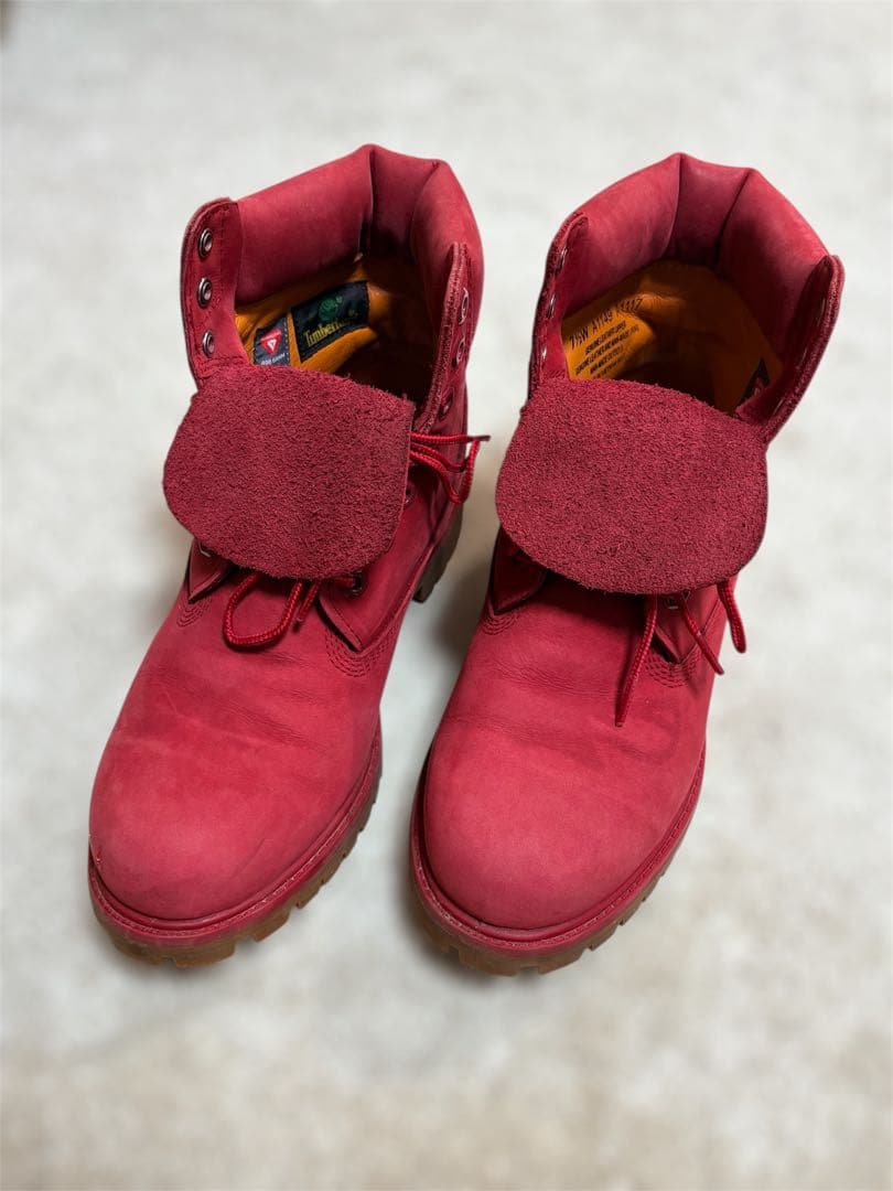【極美品】ティンバーランド 6インチ プレミアムブーツ 7.5W 25.5cm