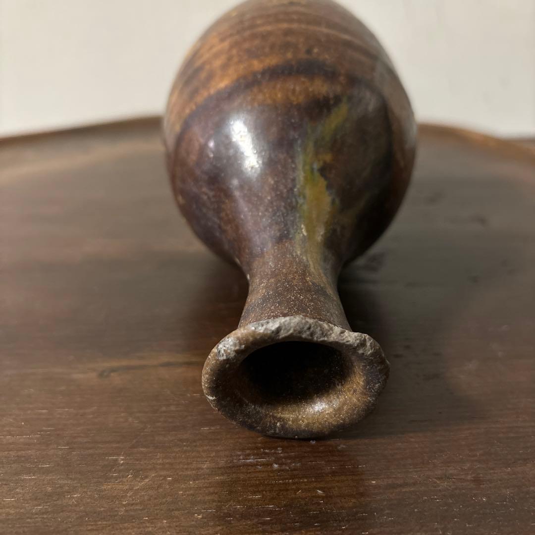 古瀬戸徳利 美濃 花器 古道具 古備前 古丹波花入 川瀬俊朗 向田邦子