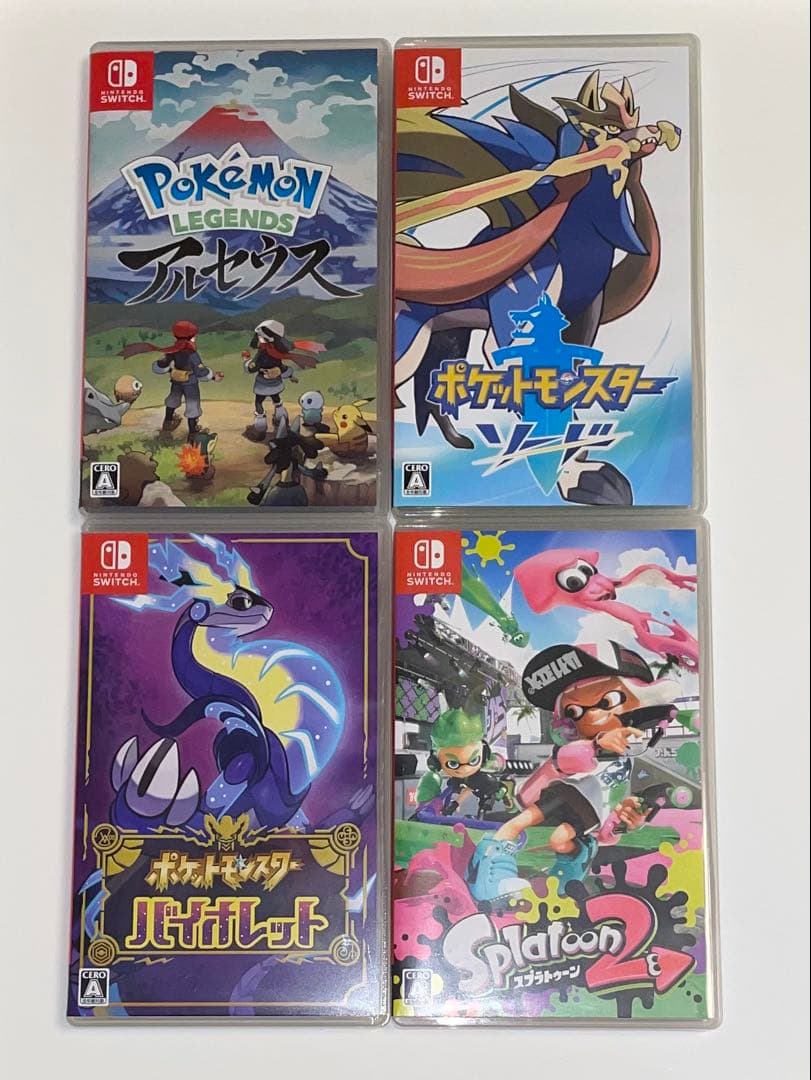 ポケモン ソード アルセウス ヴァイオレット スプラトゥーン2