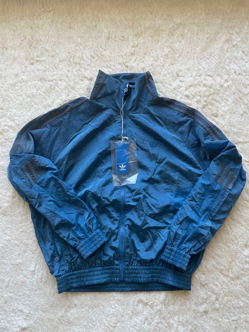 adidas BLUE VERSION】新品BBブロックドトラックトップXS - メルカリ
