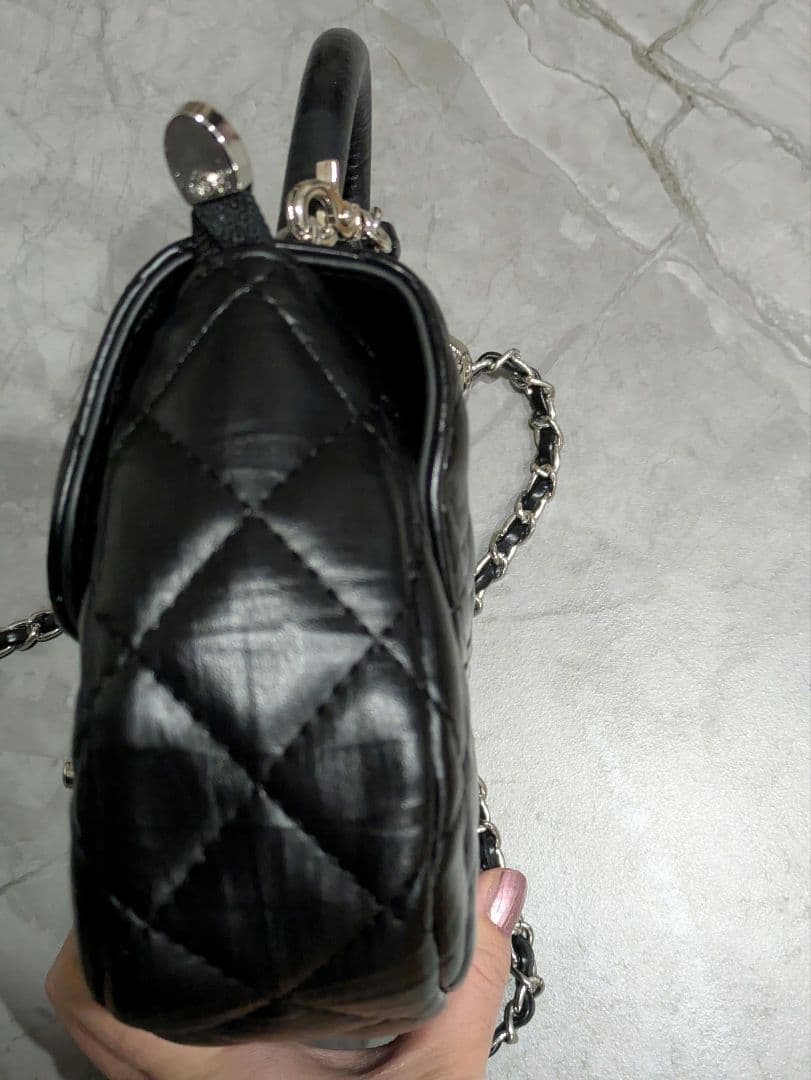 Chanel ブラック キルティング ショルダーバッグ ノベルティ 非売品