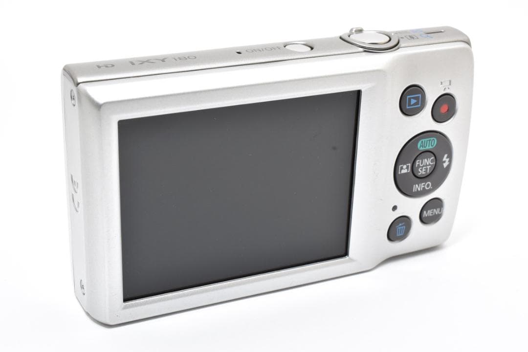 キヤノン　Canon IXY 180 シルバー 《元箱付属・動作確認済み》