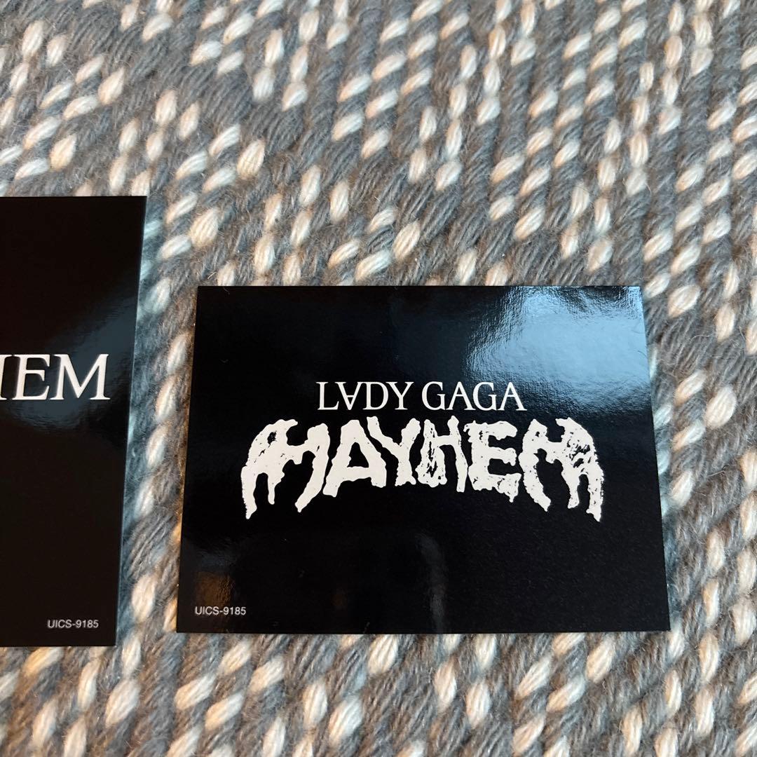 新品未使用 レディーガガ lady Gaga メイヘム購入特典カード