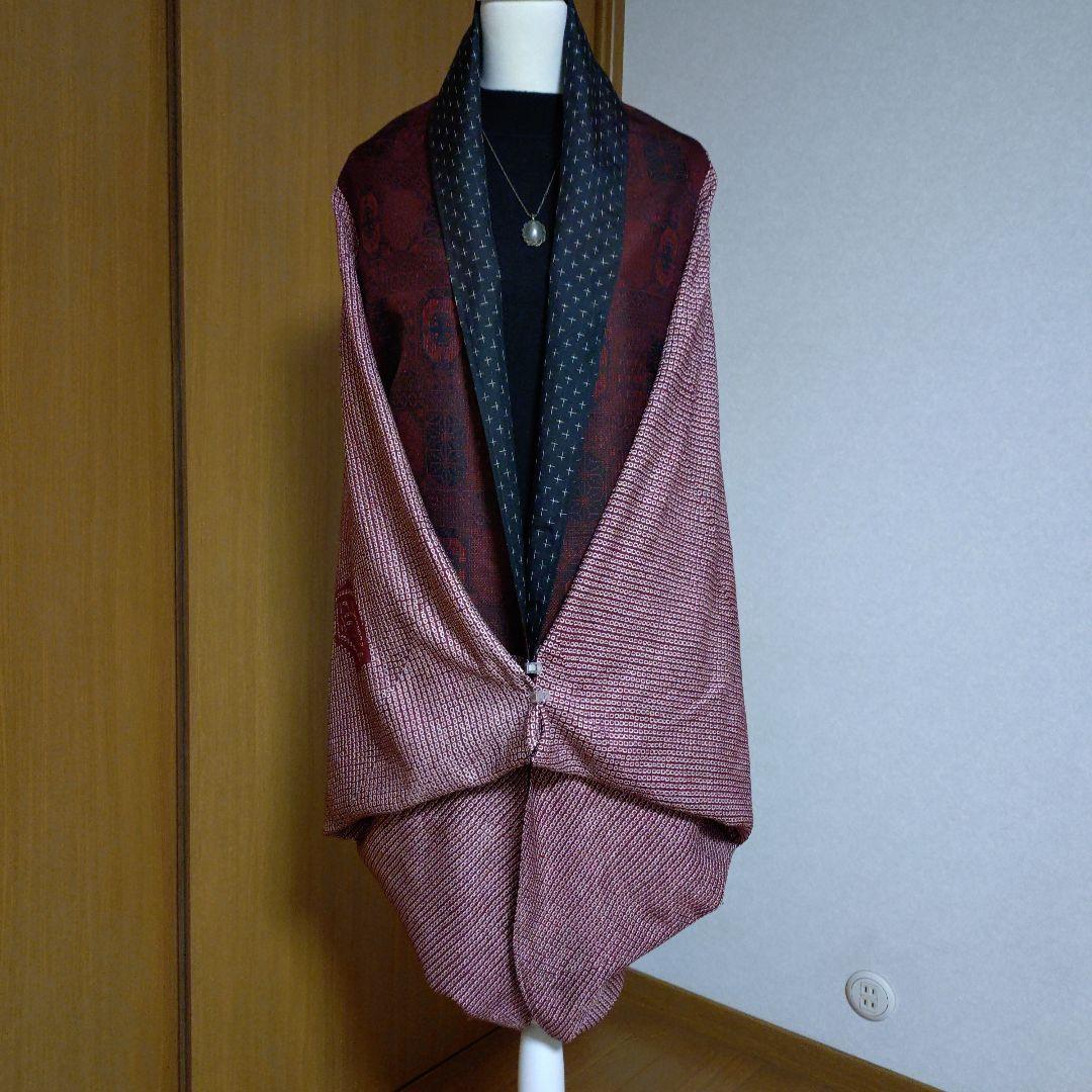 モ*ミ様 【着物リメイク】大判モモンガコート リバーシブル 3way 和洋