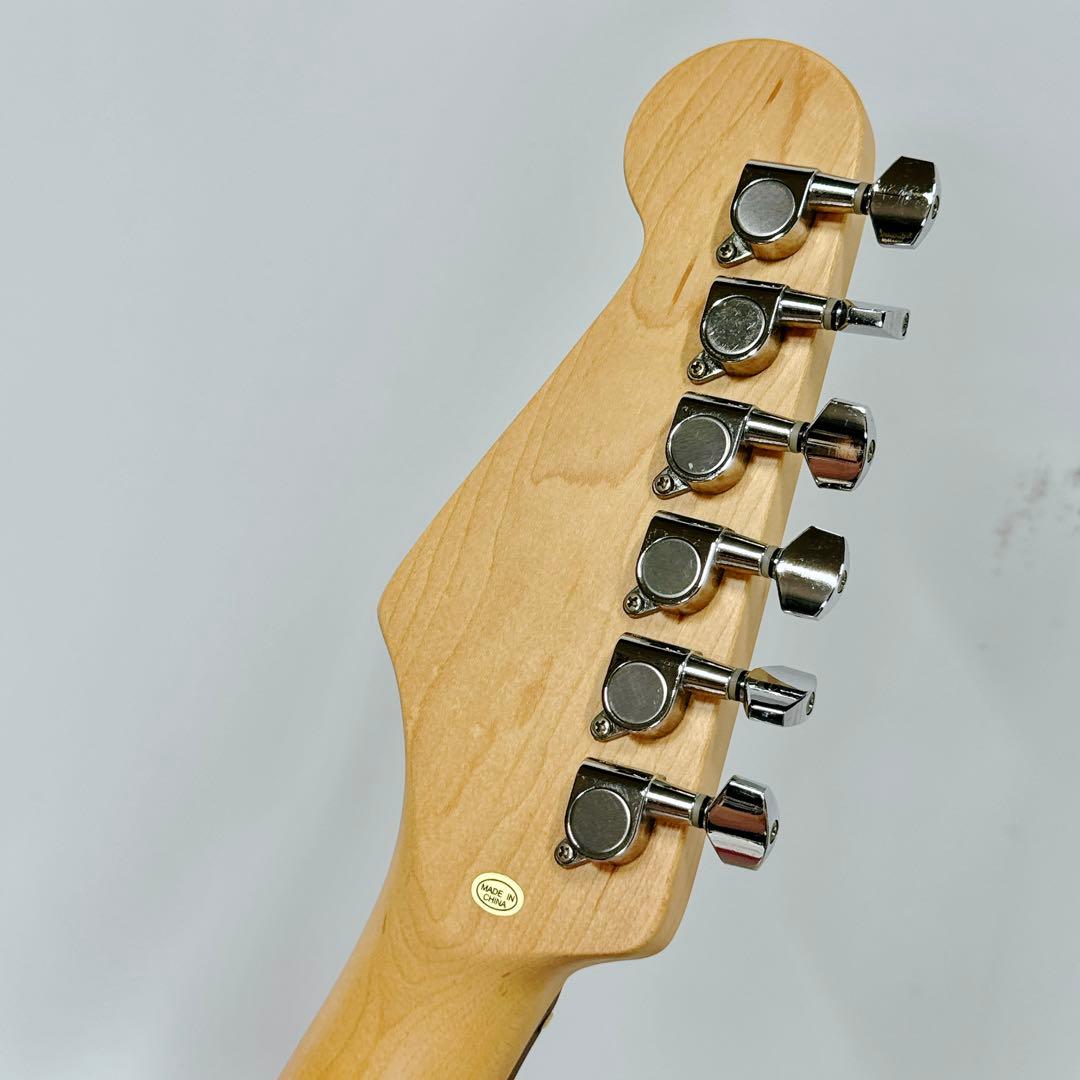 SELDER ストラトキャスタータイプ 初心者向けエレキギター ピンク