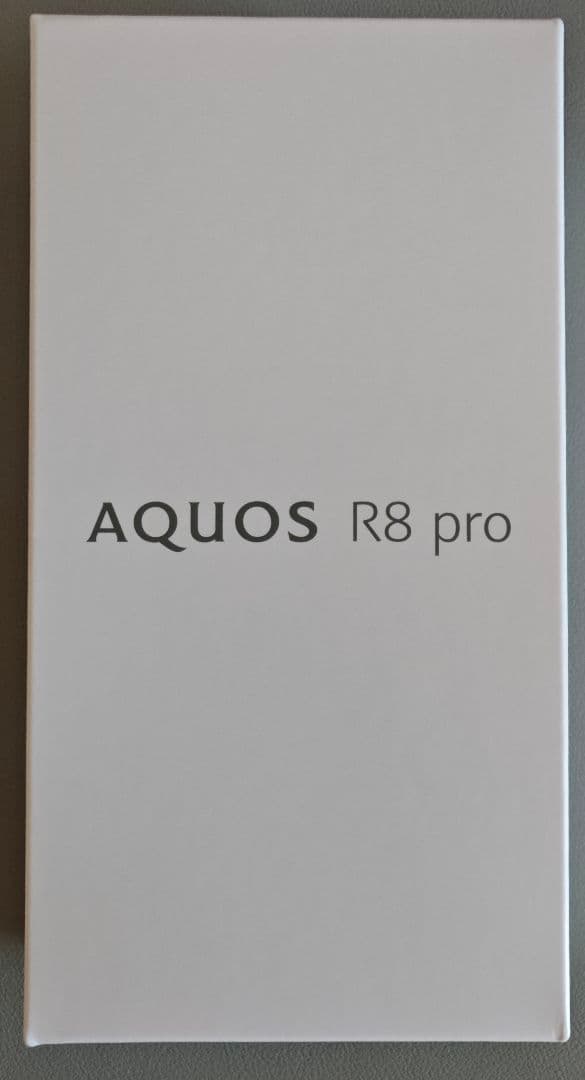 新品未使用品　AQUOS R8 pro SH-R80P ブラック Amazon | AQUOS R8 pro SH-R80P ブラック 6.6型 12GB/256GB SIMフリー
