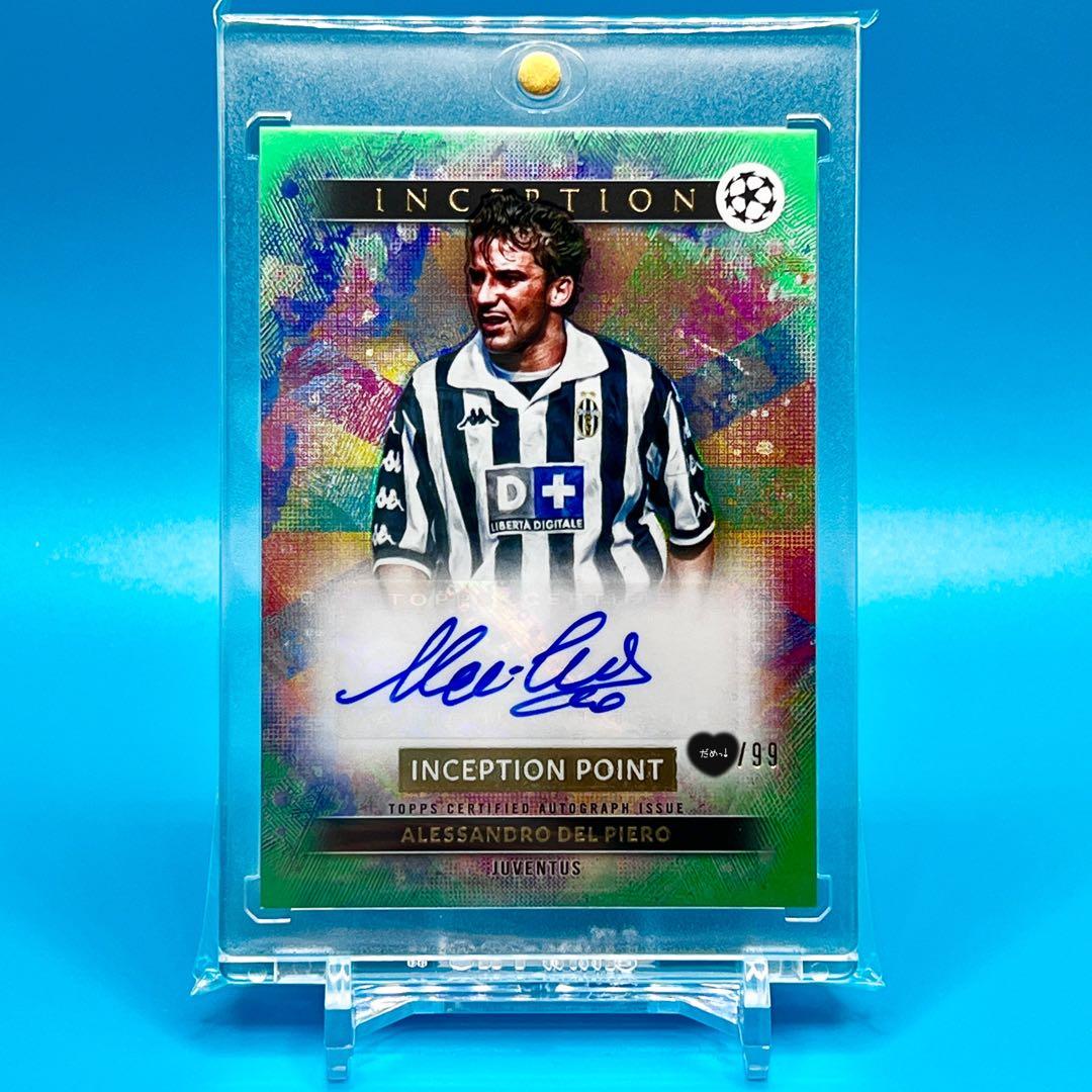 TOPPS INCEPTION DEL PIERO デル・ピエロ 直筆サイン - メルカリ