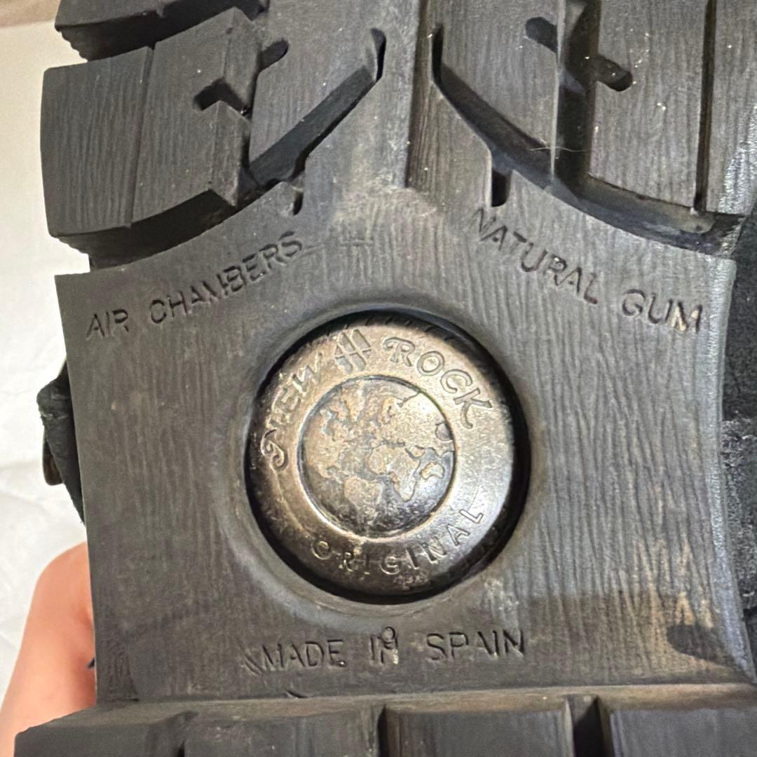 00's NEW ROCK ニューロックブーツ スエード y2k 27.0cm