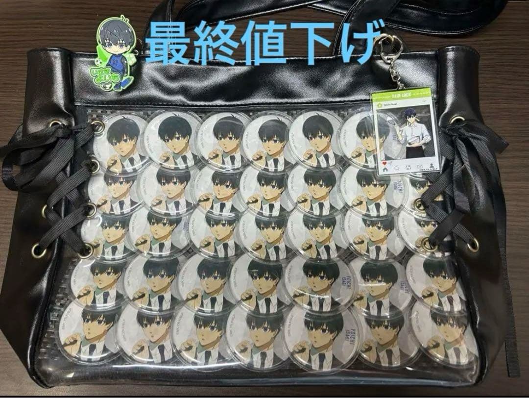 ブルーロック 潔世一 ベースヤード 缶バッジ ブルロ 痛バッグ 潔