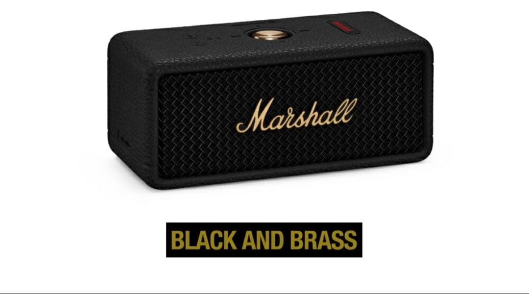 スピーカー・ウーファー EMBERTON III 最大32時間の連続再生可能なパワフルなポータブルスピーカー