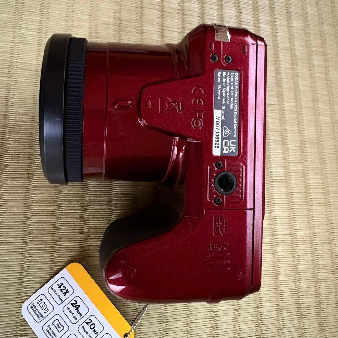 新品】KODAK コダック デジカメ PIXPRO AZ425 レッド - メルカリ
