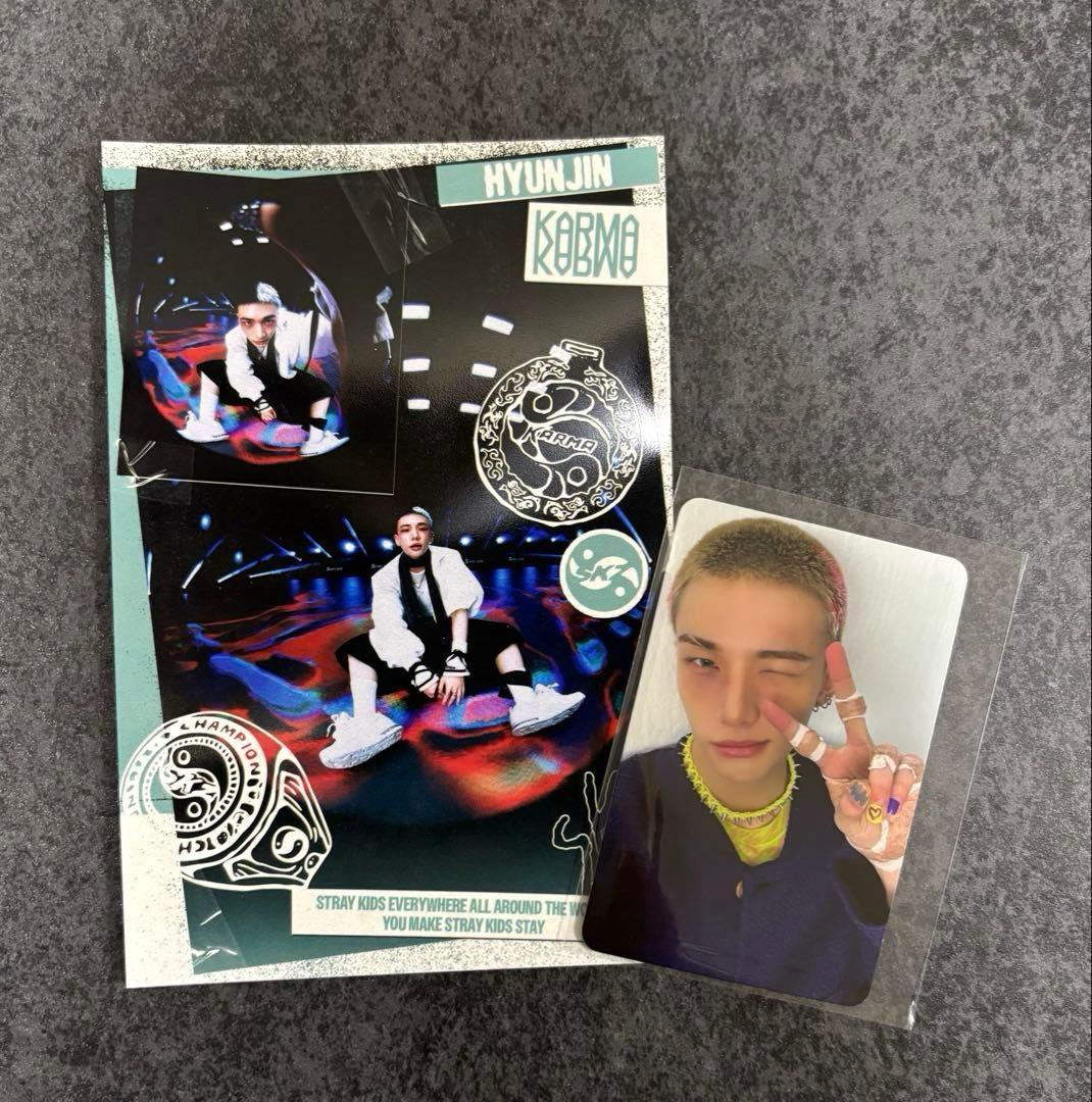 StrayKids スキズKARMA accordion トレカ ヒョンジン - メルカリ