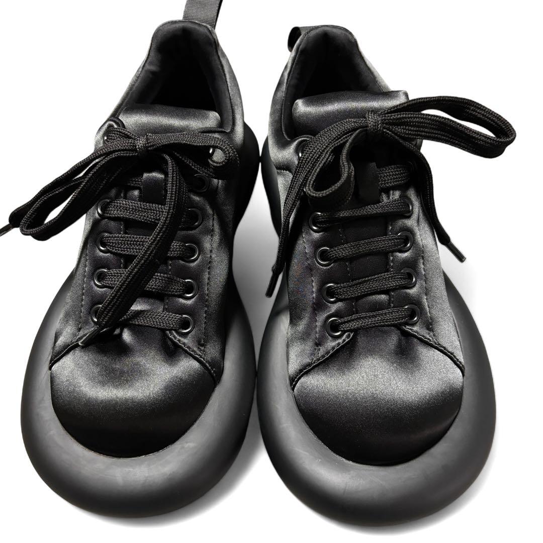 ENFOLD エンフォルド TUBE-SOLE SNEAKERS 36 ブラック - メルカリ