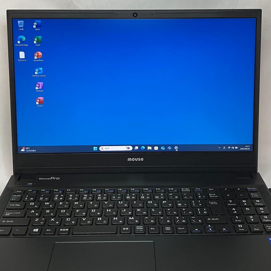 美品 MousePro NB540Z 11世代 i7 32GB DVD オフィス - メルカリ