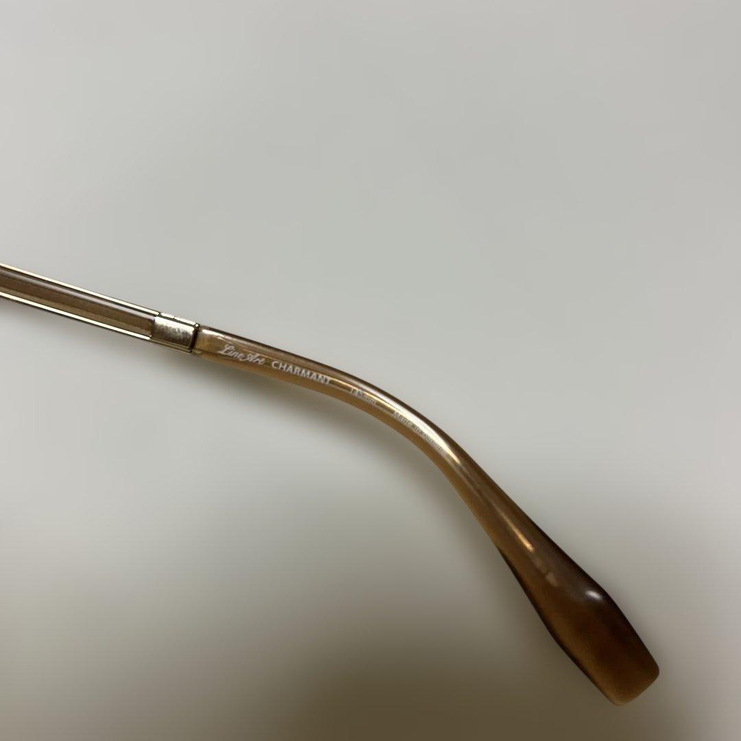 ラインアート シャルマン XL1833BR 度なし ブルーライト カラーレンズ