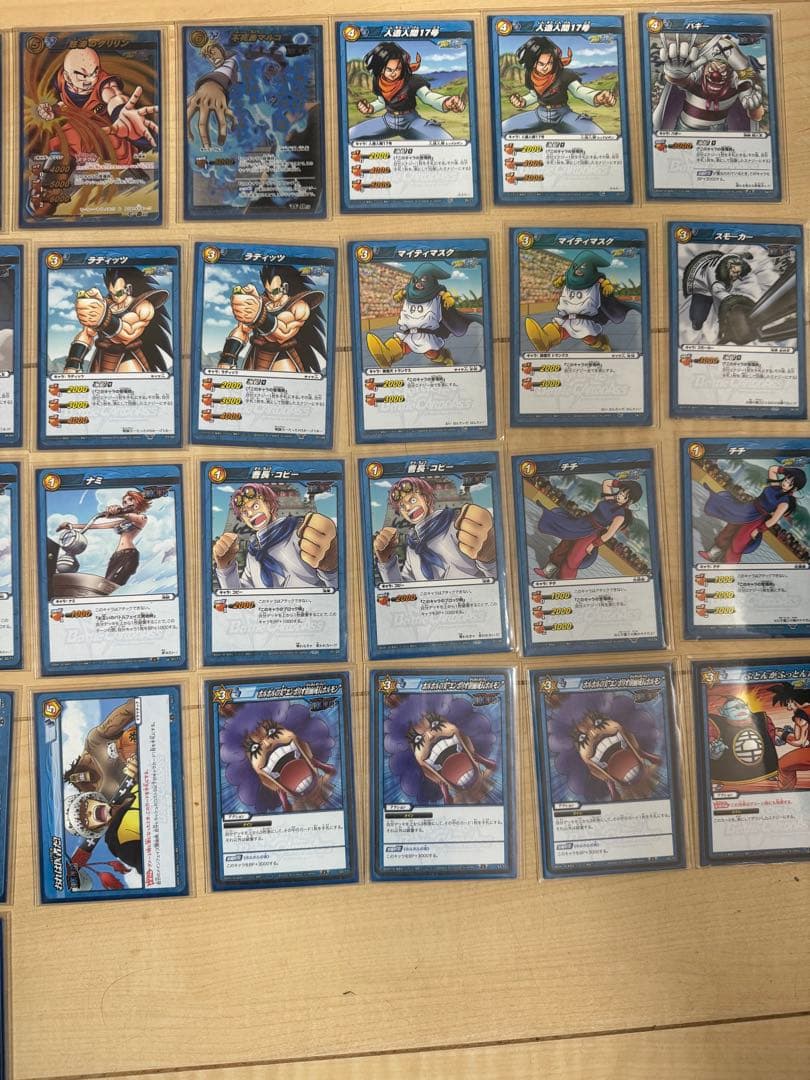 引退品 ミラクルバトルカードダス ミラバト ワンピース ドラゴンボール
