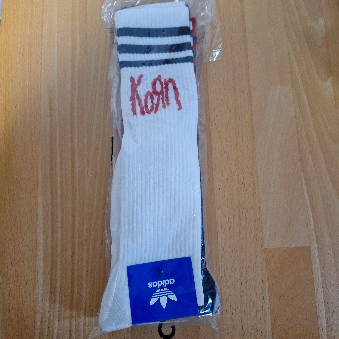 未開封 adidas KORN コーンソックス 靴下 3足セット M 25～27 - メルカリ