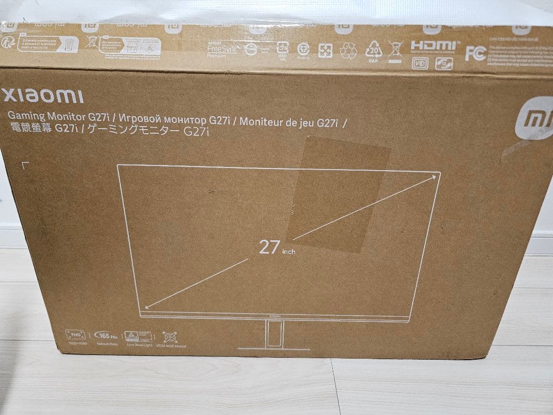 Xiaomi G27i 27インチ ゲーミングモニター 本体 Amazon.co.jp: Xiaomi ゲーミングモニター G27i 2025 |モニター
