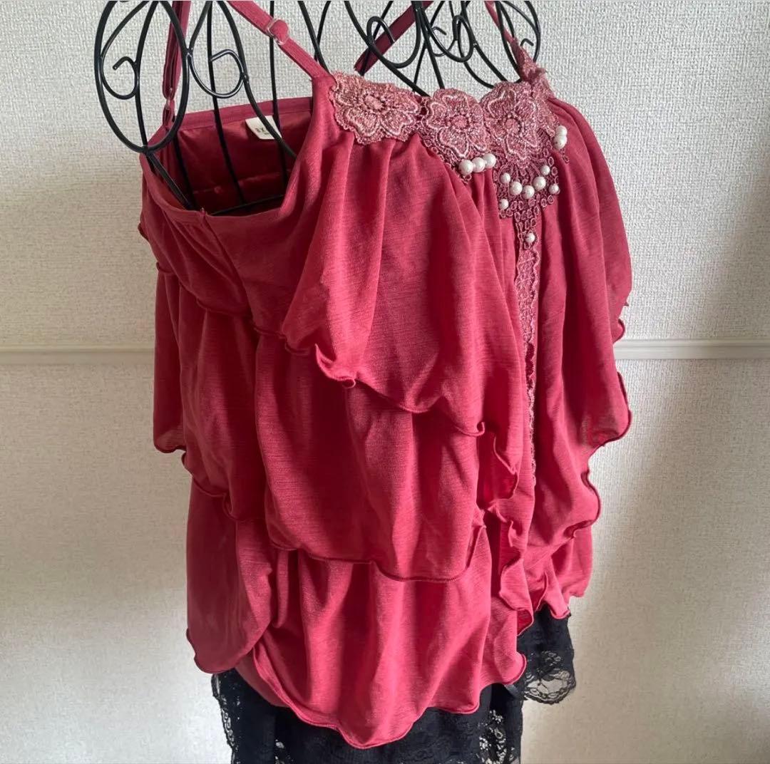 アクシーズファム キャミソール フェアリーグランジ y2k 森ガール 平成