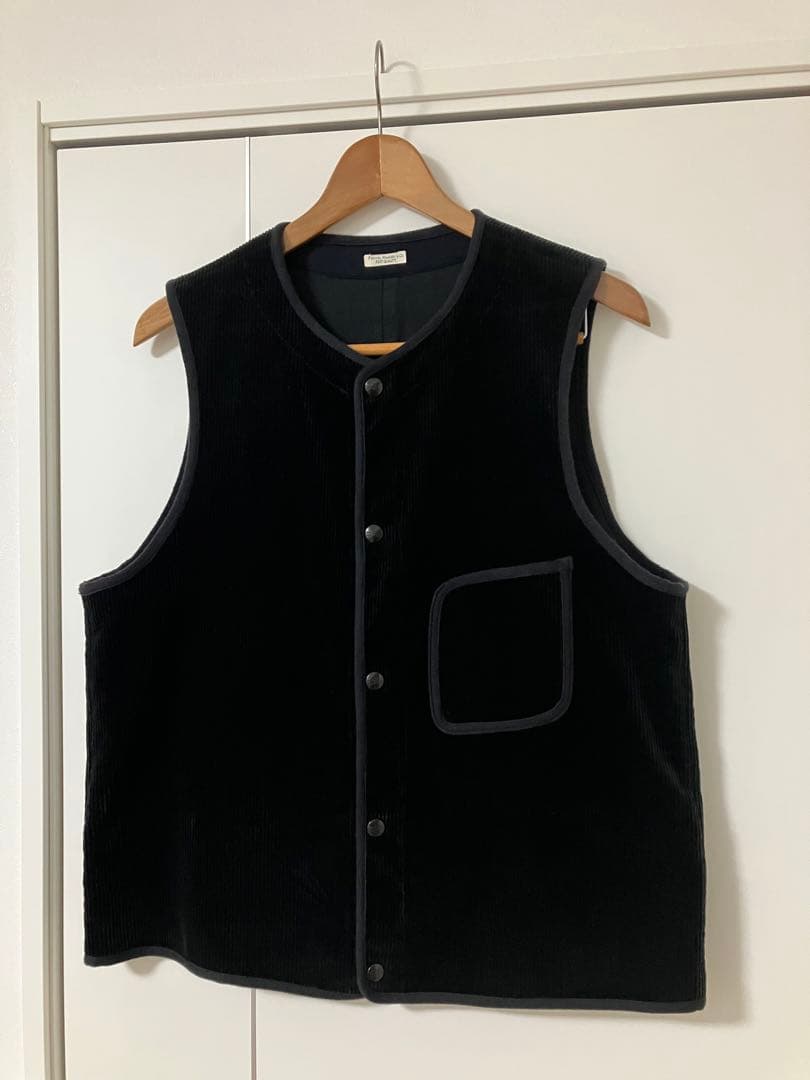 PHIGVEL フィグベル　CORDUROY VEST ベストoldjoe 人肌恋しい時期こそ試していただきたい、お勧めベストスタイル 3選