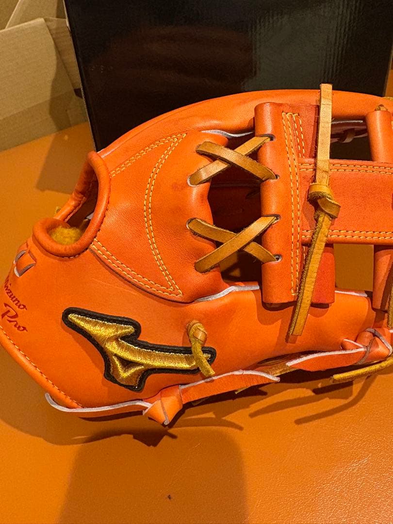 ミズノプロ 硬式グラブ内野手用　サイズ9（新品未使用） Mizuno Pro ミズノ MIZUNO ミズノプロ 硬式用 グラブ 内野手用