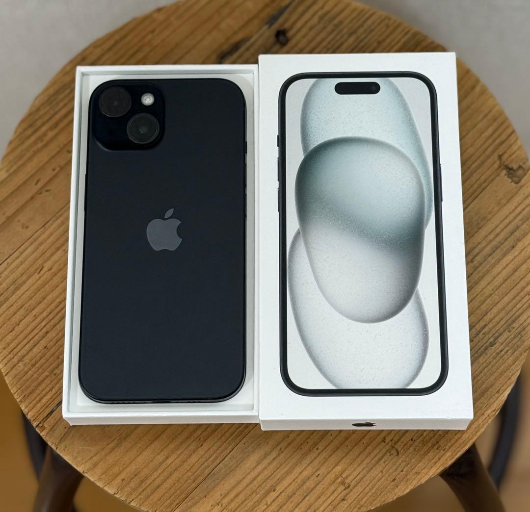 Apple iPhone 15 ブラック 128GB 初期化済み Amazon | 【整備済み品】 Apple iPhone 15 128GB ブラック SIMフリー