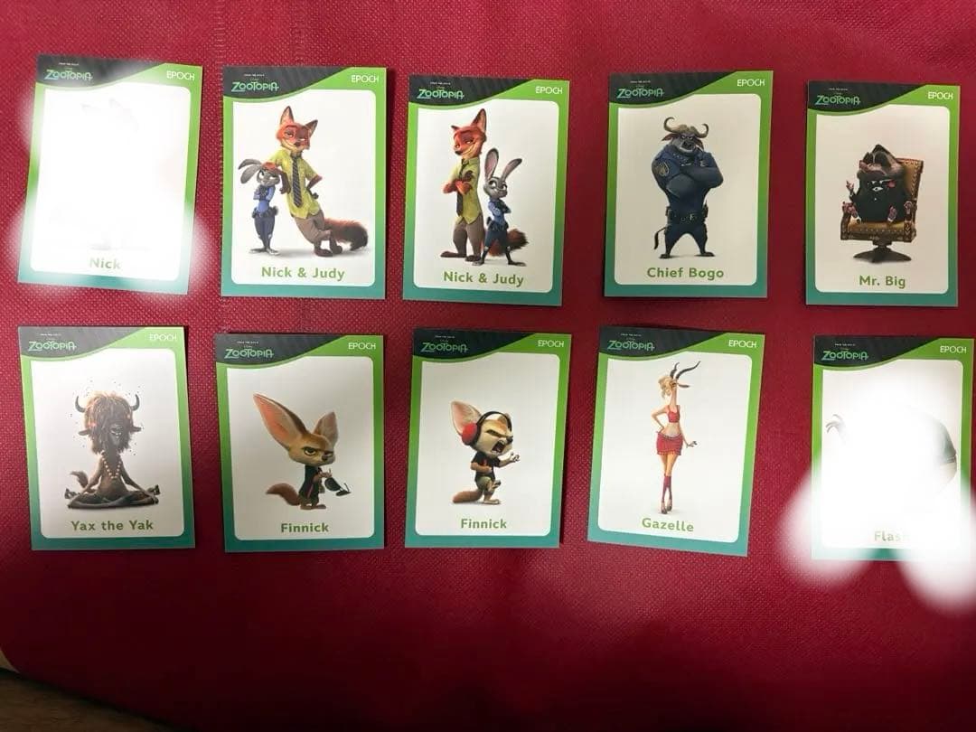 EPOCH ズートピア コレクションカード 43枚セット - メルカリ